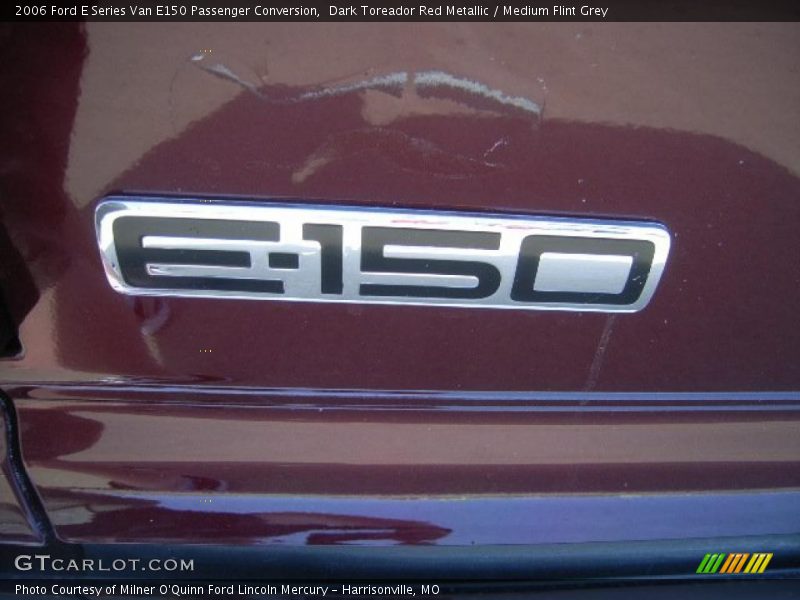 Dark Toreador Red Metallic / Medium Flint Grey 2006 Ford E Series Van E150 Passenger Conversion
