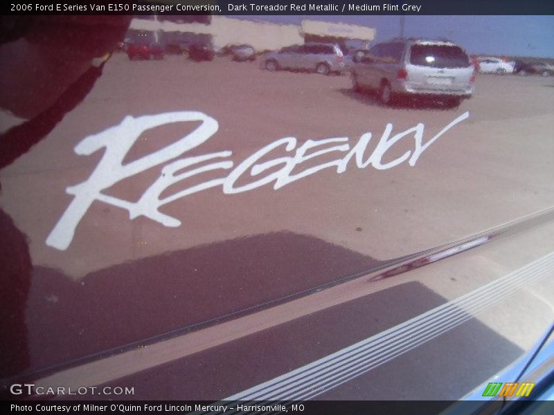 Dark Toreador Red Metallic / Medium Flint Grey 2006 Ford E Series Van E150 Passenger Conversion
