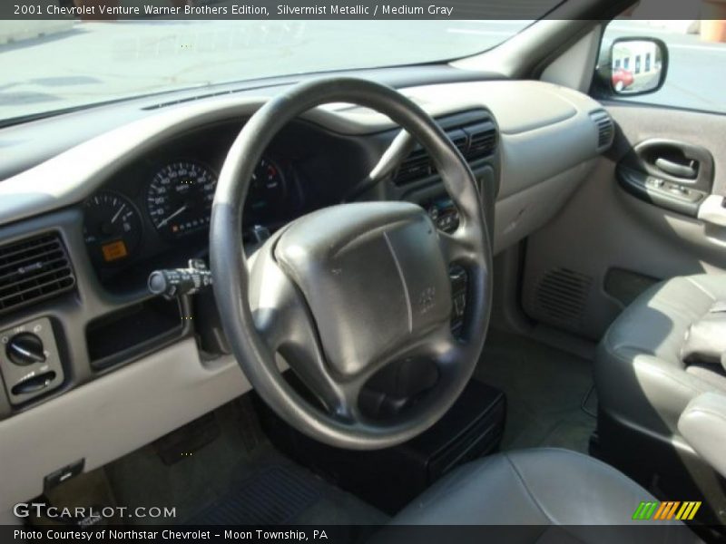 Silvermist Metallic / Medium Gray 2001 Chevrolet Venture Warner Brothers Edition