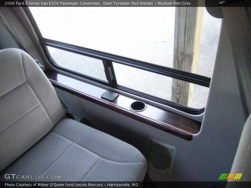 Dark Toreador Red Metallic / Medium Flint Grey 2006 Ford E Series Van E150 Passenger Conversion