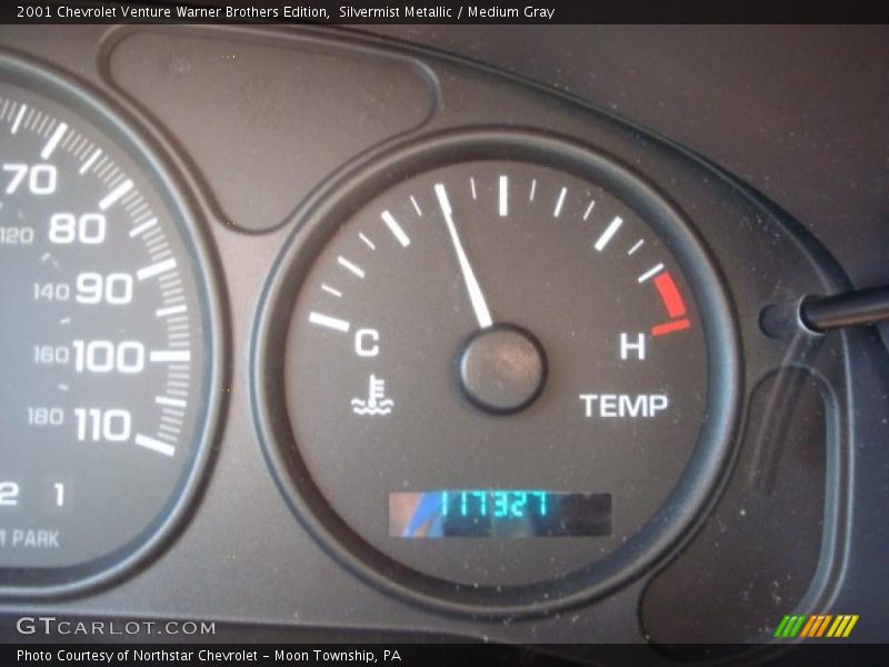 Silvermist Metallic / Medium Gray 2001 Chevrolet Venture Warner Brothers Edition