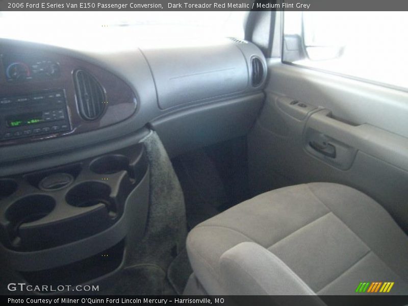 Dark Toreador Red Metallic / Medium Flint Grey 2006 Ford E Series Van E150 Passenger Conversion