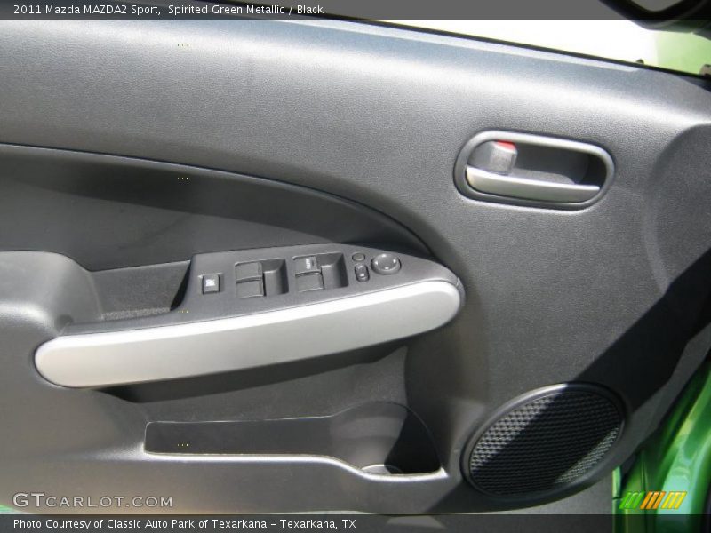 Spirited Green Metallic / Black 2011 Mazda MAZDA2 Sport