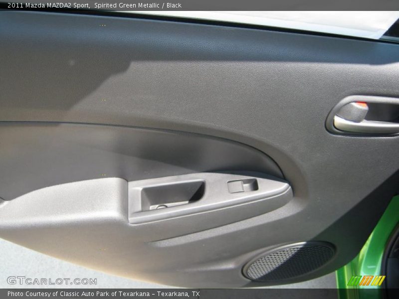 Spirited Green Metallic / Black 2011 Mazda MAZDA2 Sport