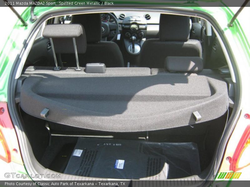 Spirited Green Metallic / Black 2011 Mazda MAZDA2 Sport