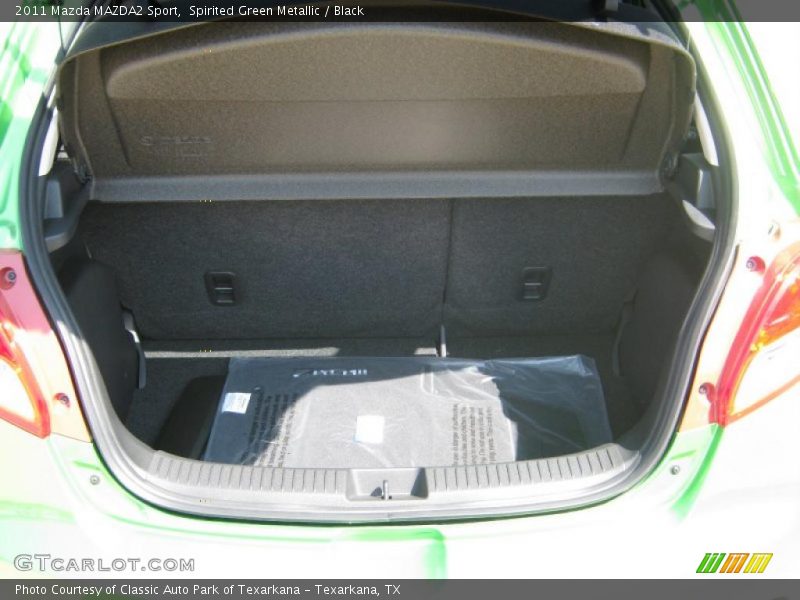 Spirited Green Metallic / Black 2011 Mazda MAZDA2 Sport