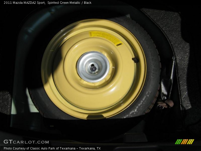 Spirited Green Metallic / Black 2011 Mazda MAZDA2 Sport