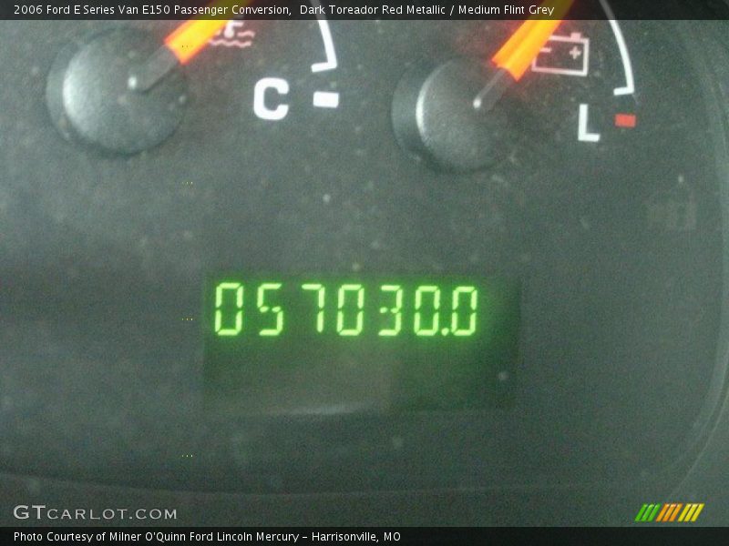 Dark Toreador Red Metallic / Medium Flint Grey 2006 Ford E Series Van E150 Passenger Conversion