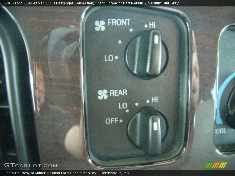 Dark Toreador Red Metallic / Medium Flint Grey 2006 Ford E Series Van E150 Passenger Conversion