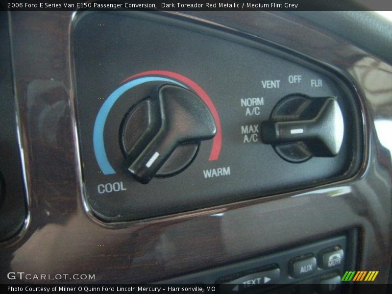 Dark Toreador Red Metallic / Medium Flint Grey 2006 Ford E Series Van E150 Passenger Conversion