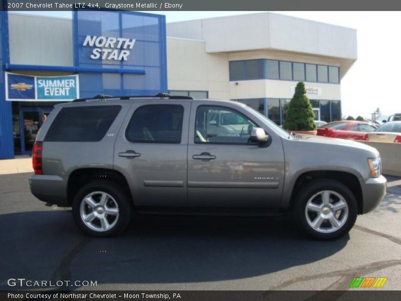Graystone Metallic / Ebony 2007 Chevrolet Tahoe LTZ 4x4