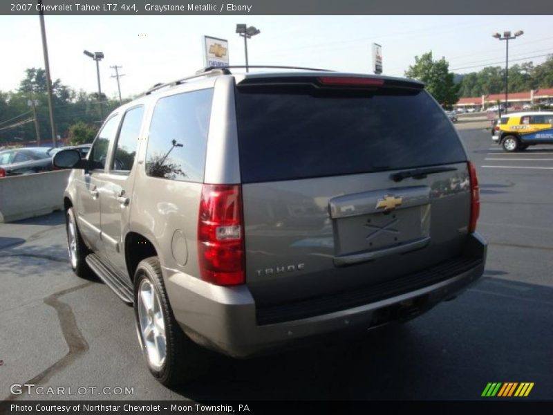 Graystone Metallic / Ebony 2007 Chevrolet Tahoe LTZ 4x4