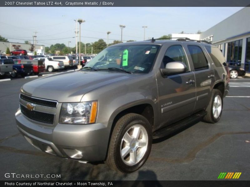 Graystone Metallic / Ebony 2007 Chevrolet Tahoe LTZ 4x4