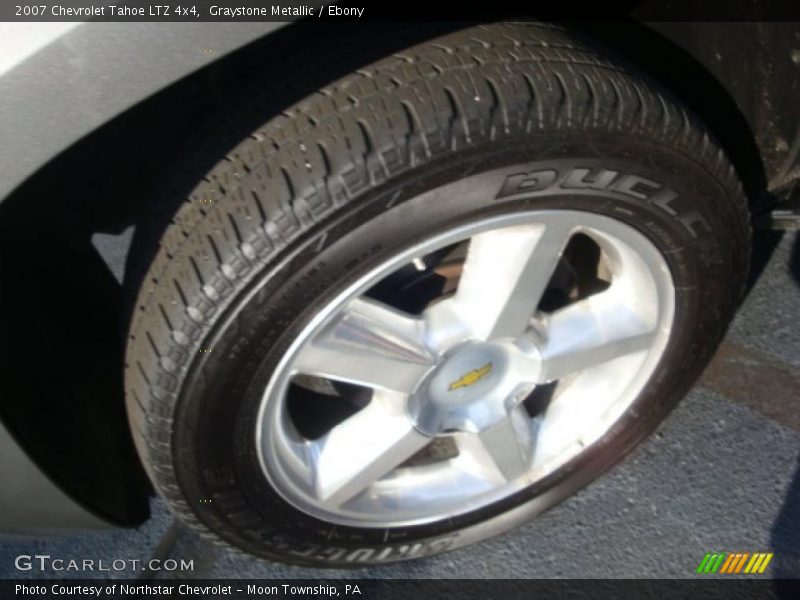 Graystone Metallic / Ebony 2007 Chevrolet Tahoe LTZ 4x4