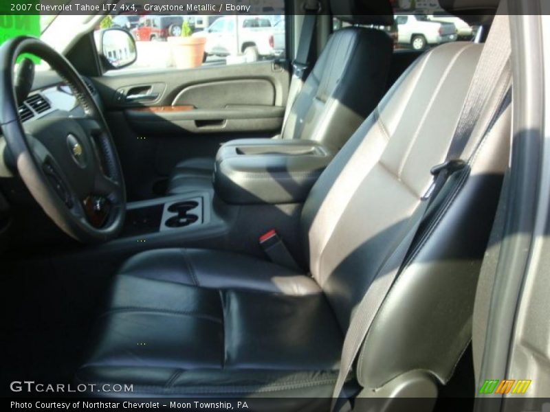 Graystone Metallic / Ebony 2007 Chevrolet Tahoe LTZ 4x4