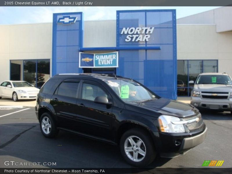 Black / Light Gray 2005 Chevrolet Equinox LT AWD