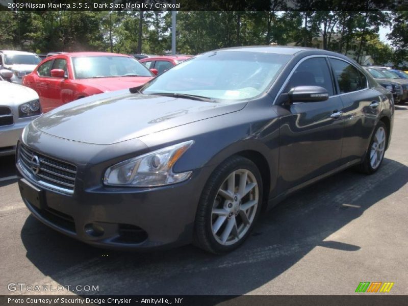 Dark Slate Metallic / Charcoal 2009 Nissan Maxima 3.5 S