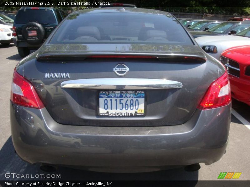 Dark Slate Metallic / Charcoal 2009 Nissan Maxima 3.5 S