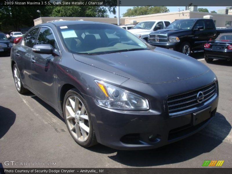 Dark Slate Metallic / Charcoal 2009 Nissan Maxima 3.5 S