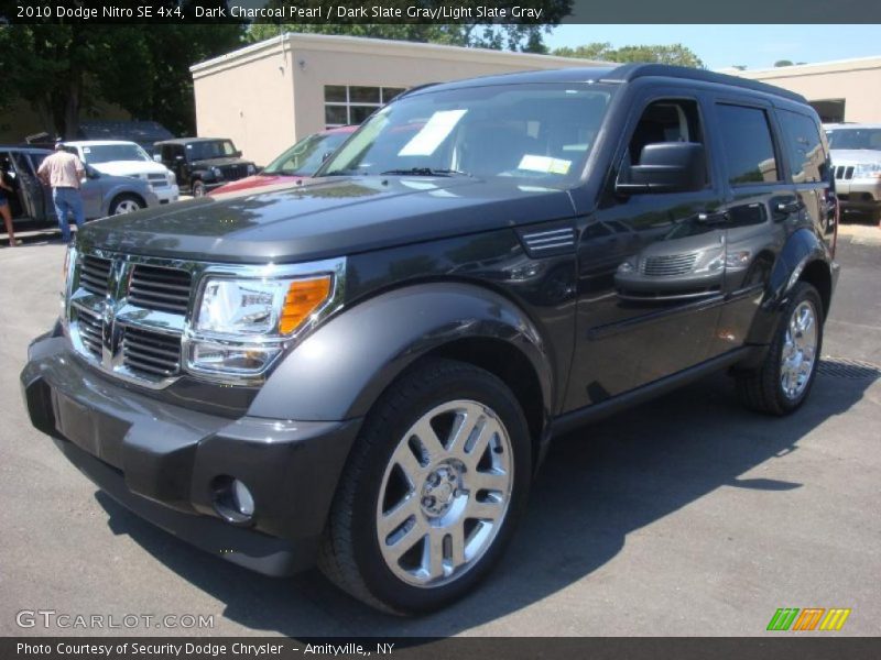 Dark Charcoal Pearl / Dark Slate Gray/Light Slate Gray 2010 Dodge Nitro SE 4x4