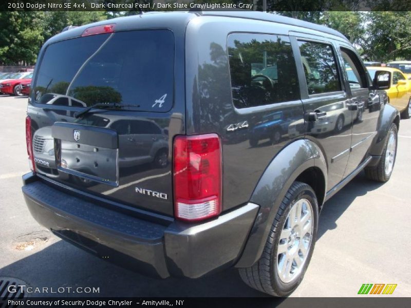 Dark Charcoal Pearl / Dark Slate Gray/Light Slate Gray 2010 Dodge Nitro SE 4x4