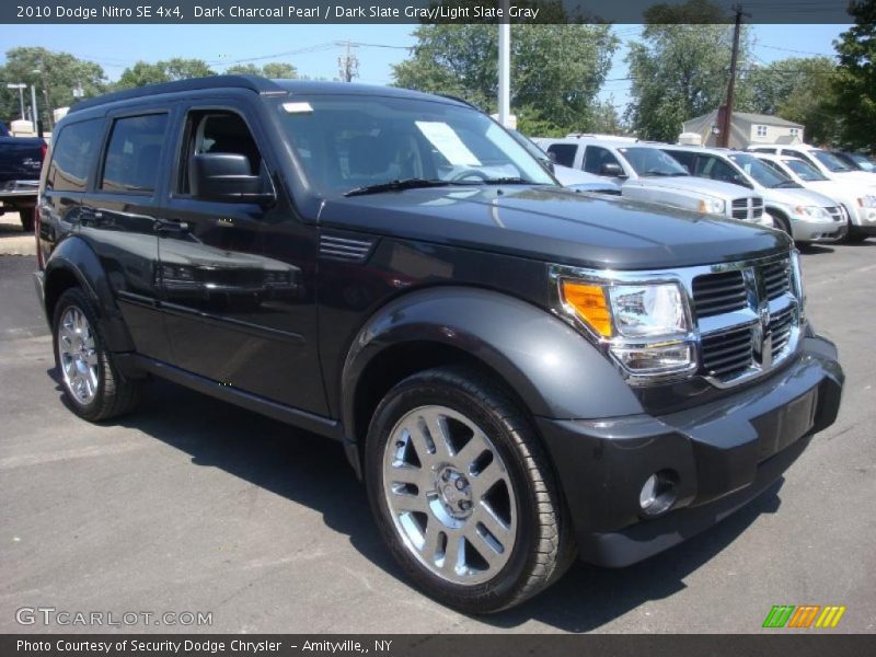 Dark Charcoal Pearl / Dark Slate Gray/Light Slate Gray 2010 Dodge Nitro SE 4x4