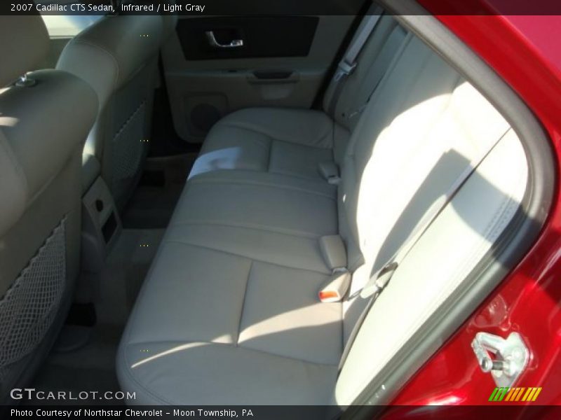 Infrared / Light Gray 2007 Cadillac CTS Sedan