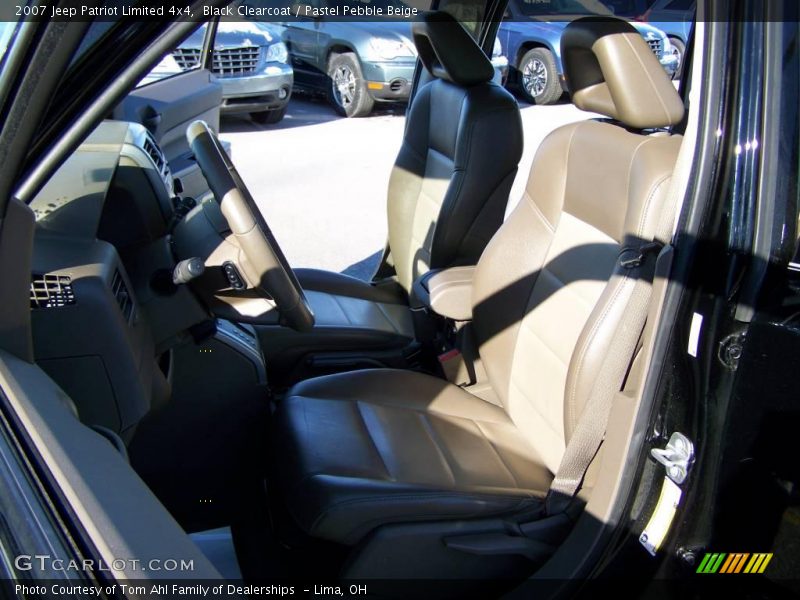 Black Clearcoat / Pastel Pebble Beige 2007 Jeep Patriot Limited 4x4