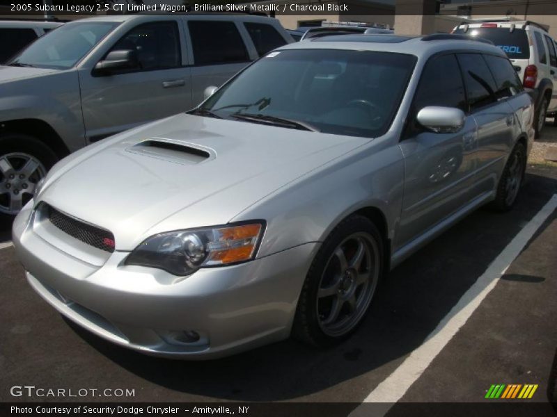 Brilliant Silver Metallic / Charcoal Black 2005 Subaru Legacy 2.5 GT Limited Wagon