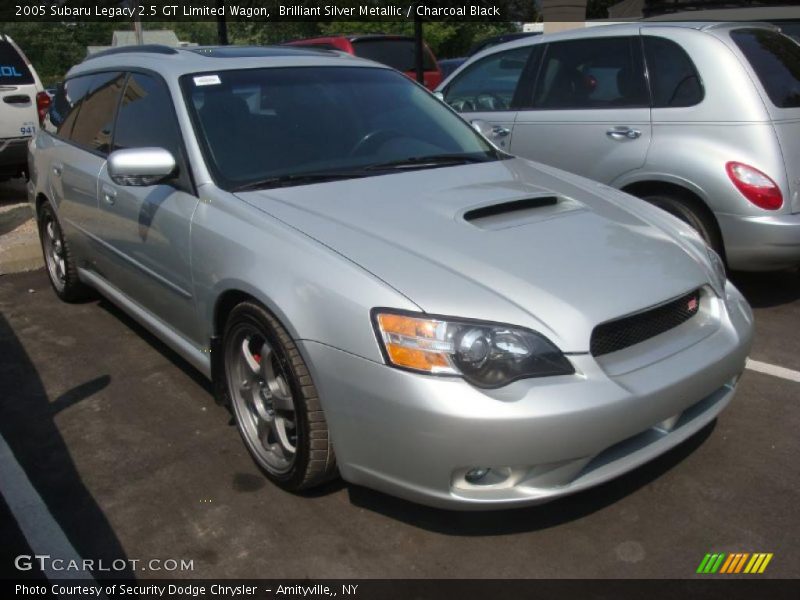 Brilliant Silver Metallic / Charcoal Black 2005 Subaru Legacy 2.5 GT Limited Wagon