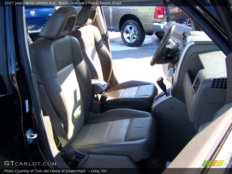 Black Clearcoat / Pastel Pebble Beige 2007 Jeep Patriot Limited 4x4