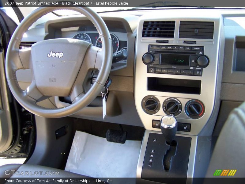 Black Clearcoat / Pastel Pebble Beige 2007 Jeep Patriot Limited 4x4