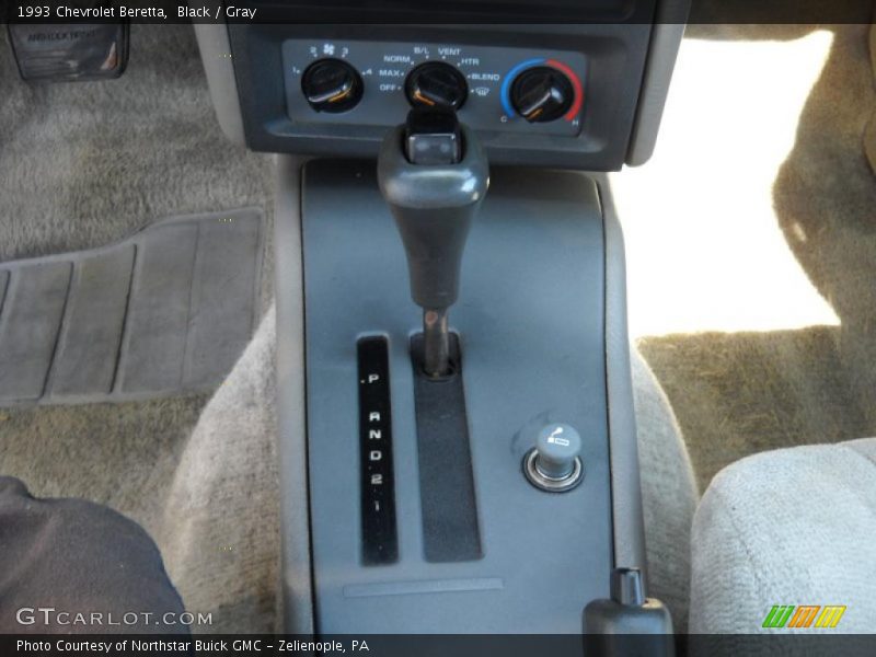 Black / Gray 1993 Chevrolet Beretta