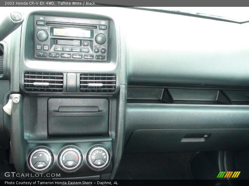 Taffeta White / Black 2003 Honda CR-V EX 4WD