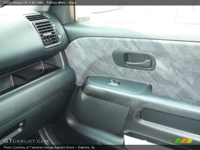 Taffeta White / Black 2003 Honda CR-V EX 4WD