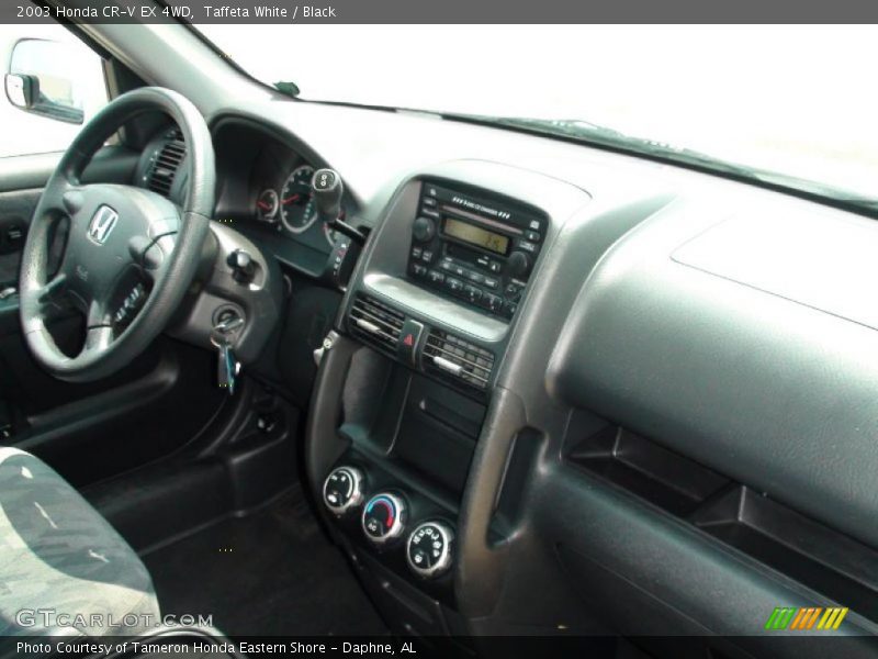 Taffeta White / Black 2003 Honda CR-V EX 4WD