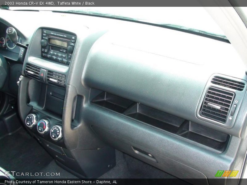 Taffeta White / Black 2003 Honda CR-V EX 4WD