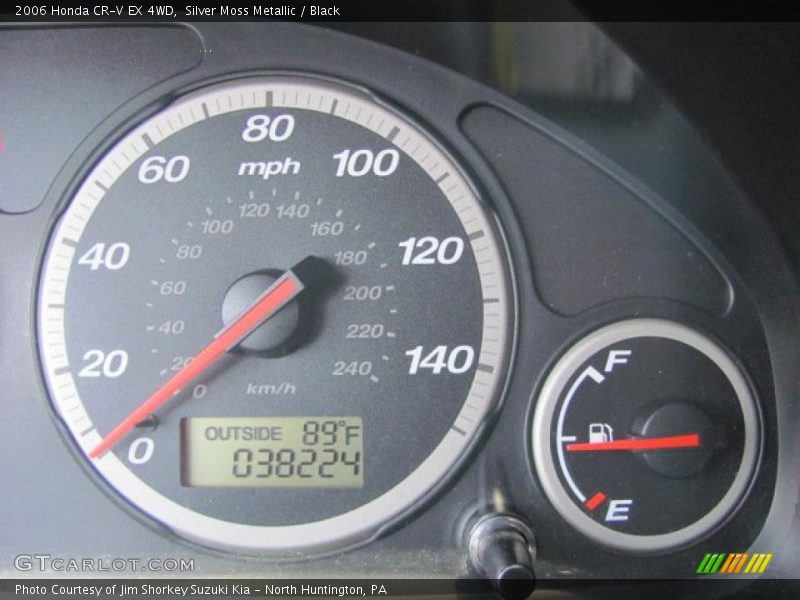 Silver Moss Metallic / Black 2006 Honda CR-V EX 4WD
