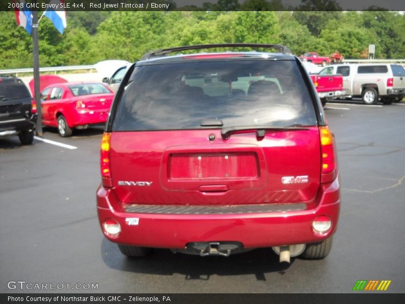 Red Jewel Tintcoat / Ebony 2008 GMC Envoy SLE 4x4