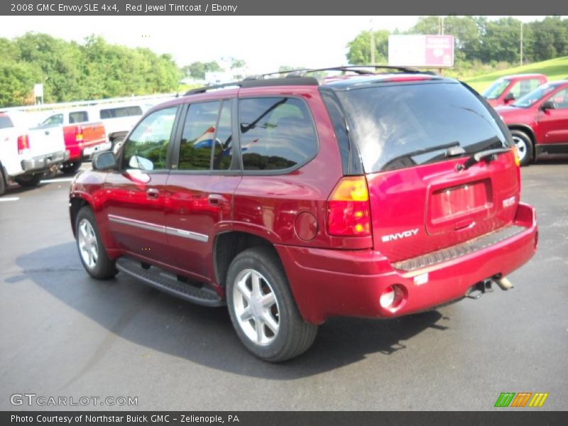 Red Jewel Tintcoat / Ebony 2008 GMC Envoy SLE 4x4