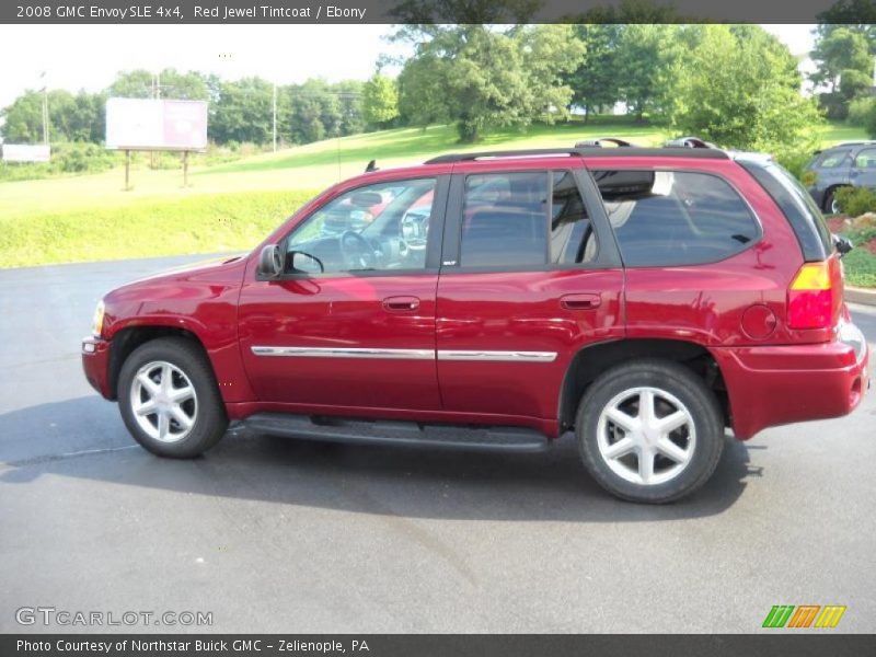 Red Jewel Tintcoat / Ebony 2008 GMC Envoy SLE 4x4