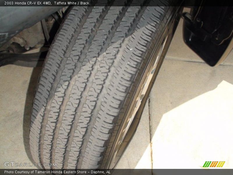 Taffeta White / Black 2003 Honda CR-V EX 4WD