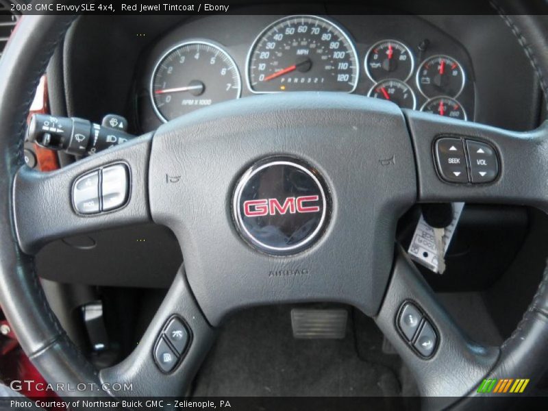 Red Jewel Tintcoat / Ebony 2008 GMC Envoy SLE 4x4
