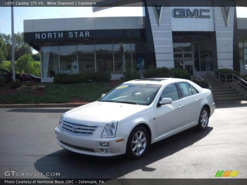 White Diamond / Cashmere 2005 Cadillac STS V6