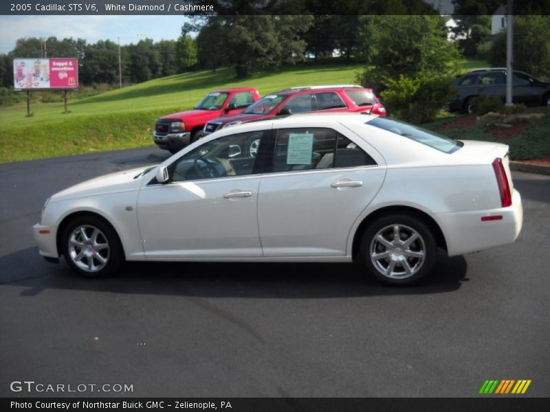White Diamond / Cashmere 2005 Cadillac STS V6