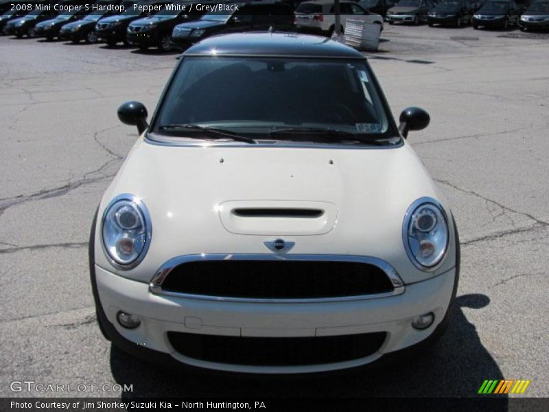 Pepper White / Grey/Black 2008 Mini Cooper S Hardtop