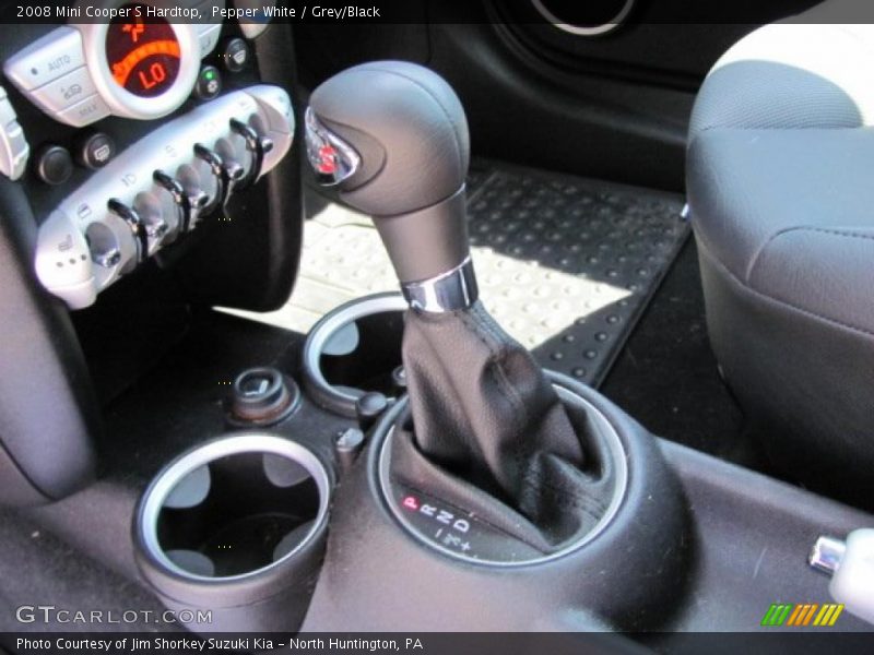 Pepper White / Grey/Black 2008 Mini Cooper S Hardtop