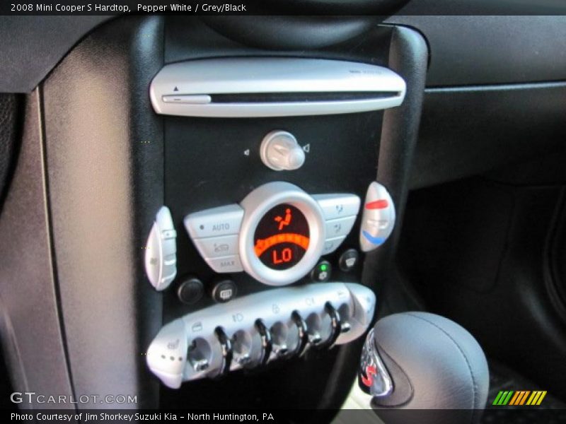 Pepper White / Grey/Black 2008 Mini Cooper S Hardtop