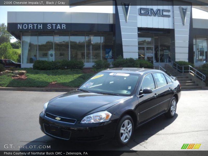 Black / Gray 2006 Chevrolet Impala LT