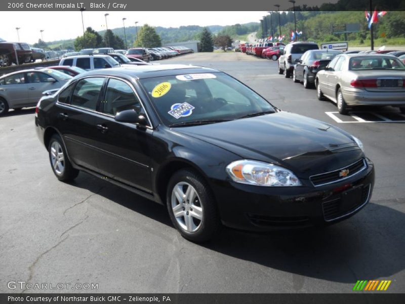 Black / Gray 2006 Chevrolet Impala LT